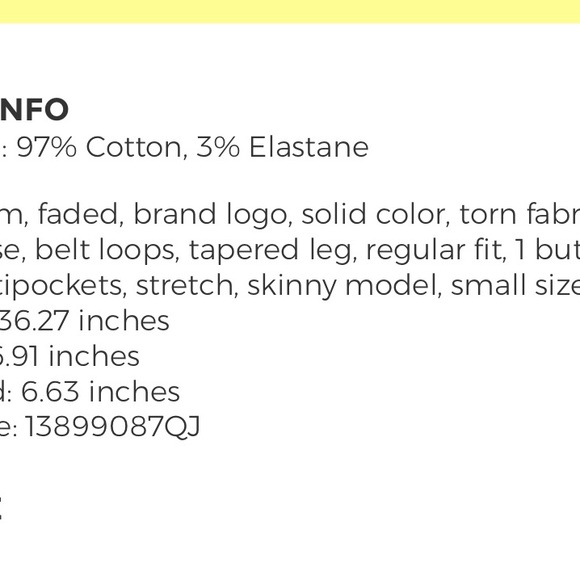 Versace Jeans Coutour Distressed blue jeans 36 US - Picture 14 of 16